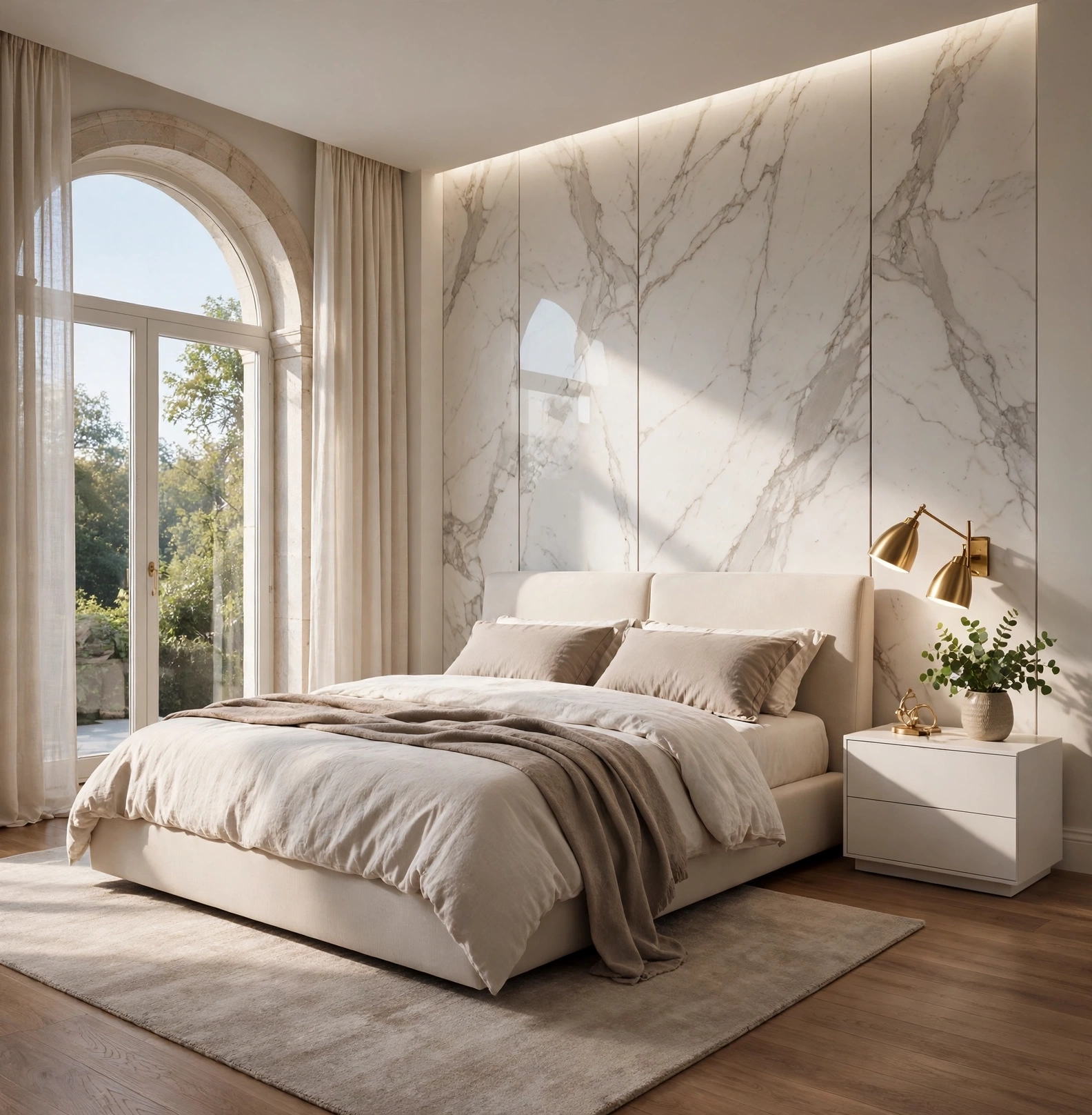 Natural morning light